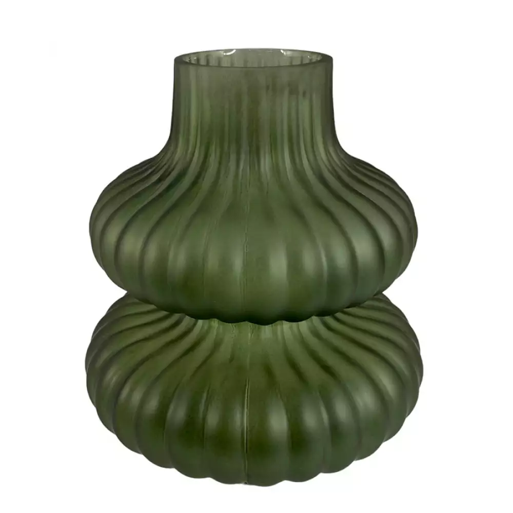 Florero concepts jade collection 17x20cm verde 100