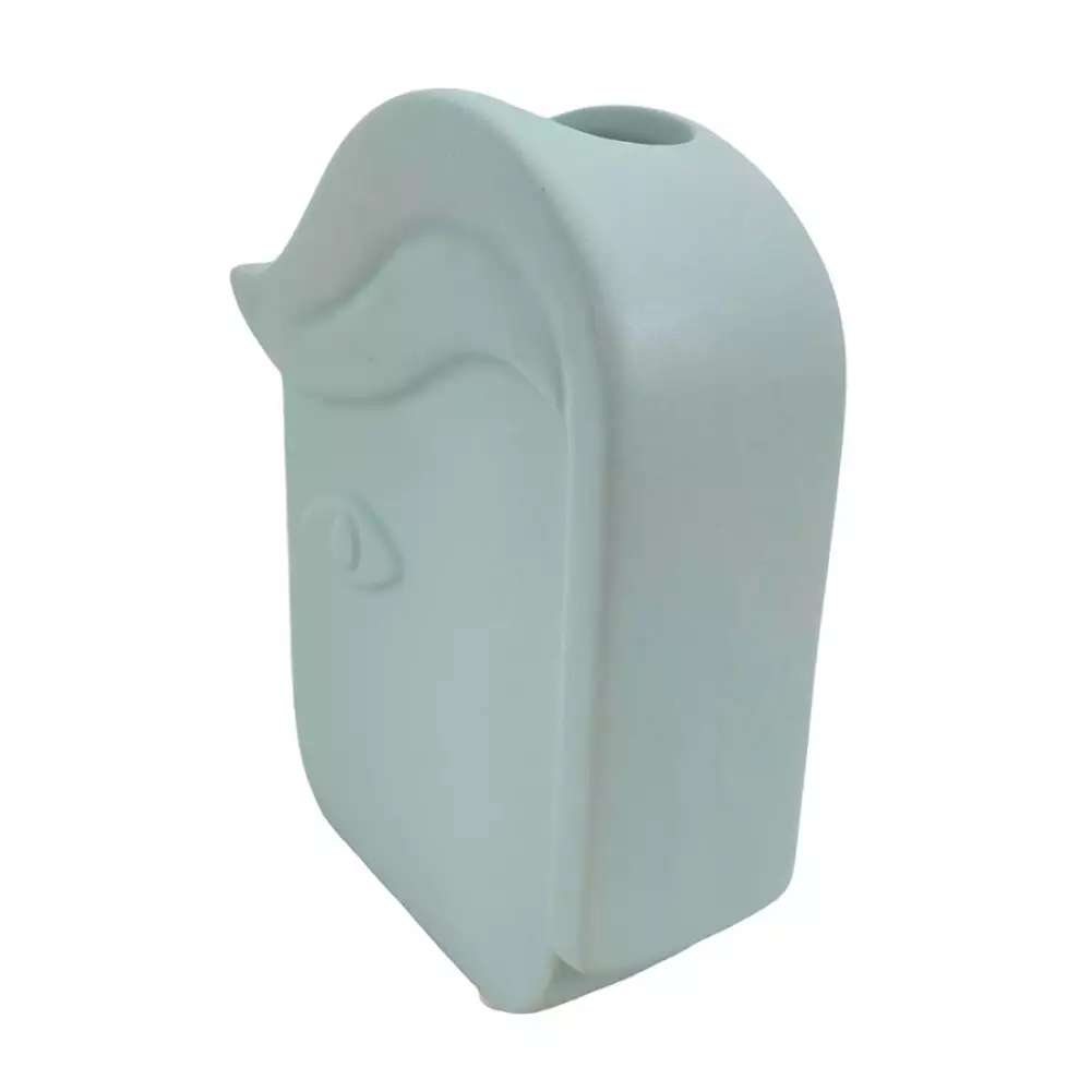 Florero concepts Rose Blush 10x19x5cm gris porcelana 438-491422