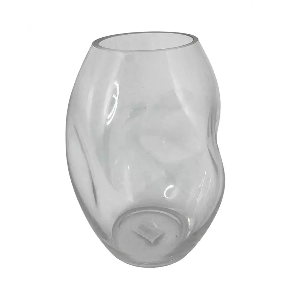 Florero concepts Rose Blush 18x26x15cm morado vidrio 455-351208