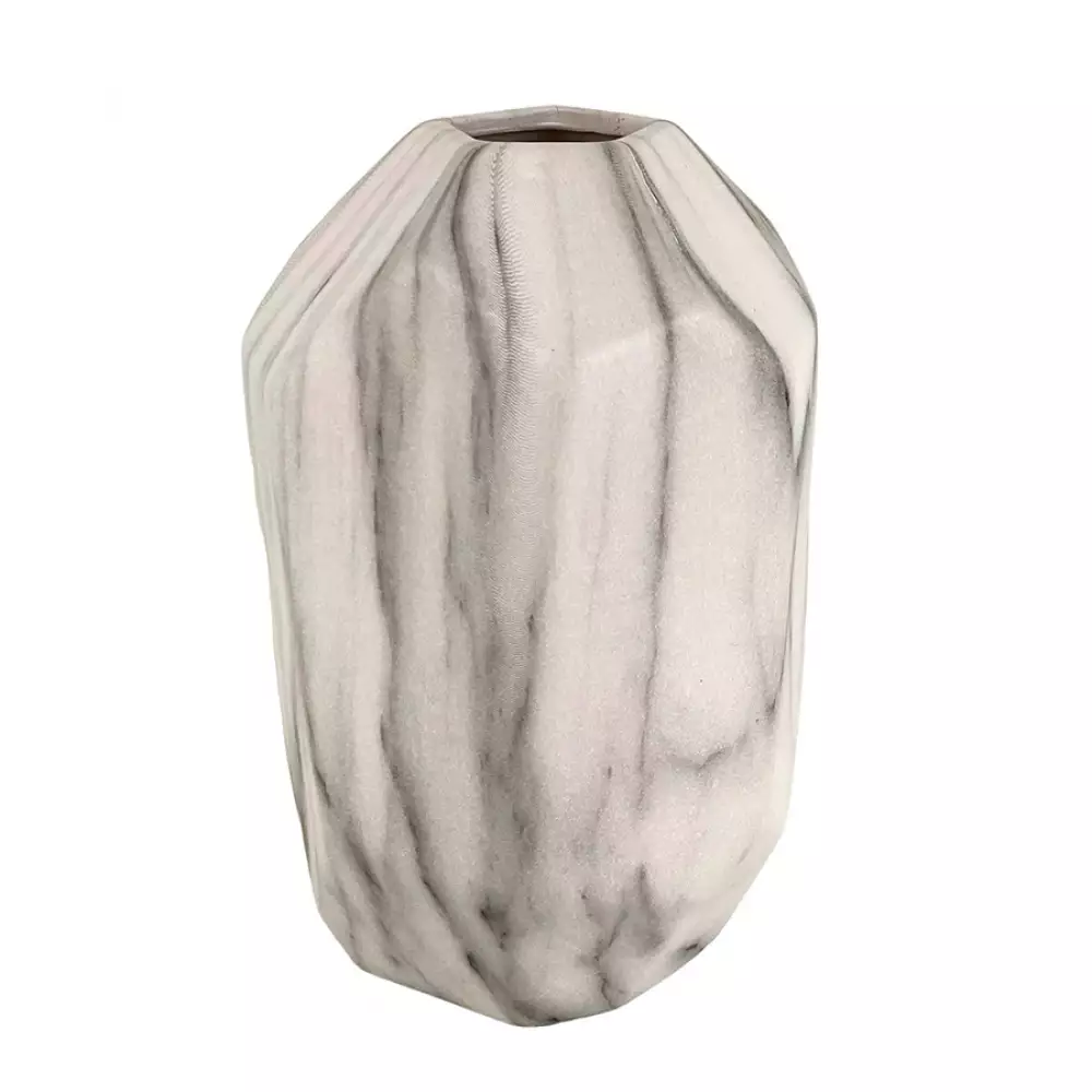 Florero concepts Rose Blush 22x18x15cm cafe vidrio 455-351249