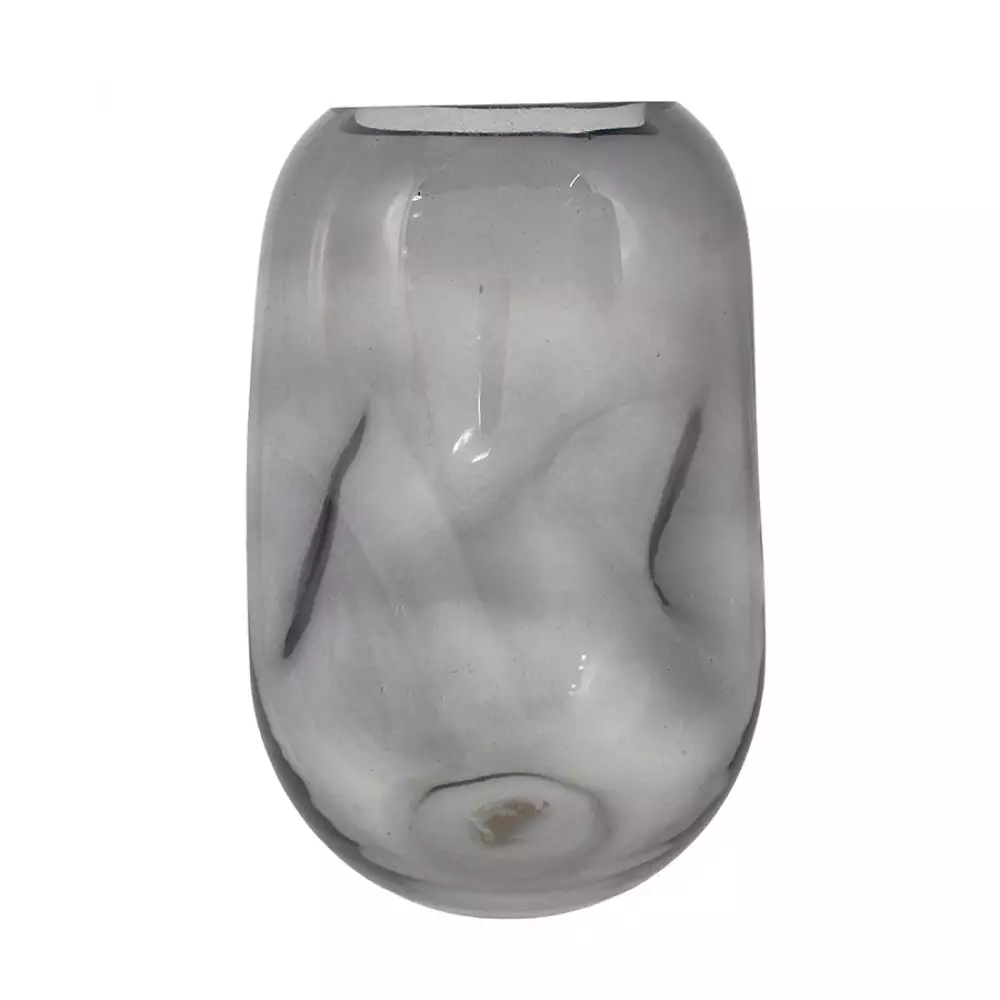 Florero concepts Rose Blush marmol 17x28x17cm gris dolomita 445-63