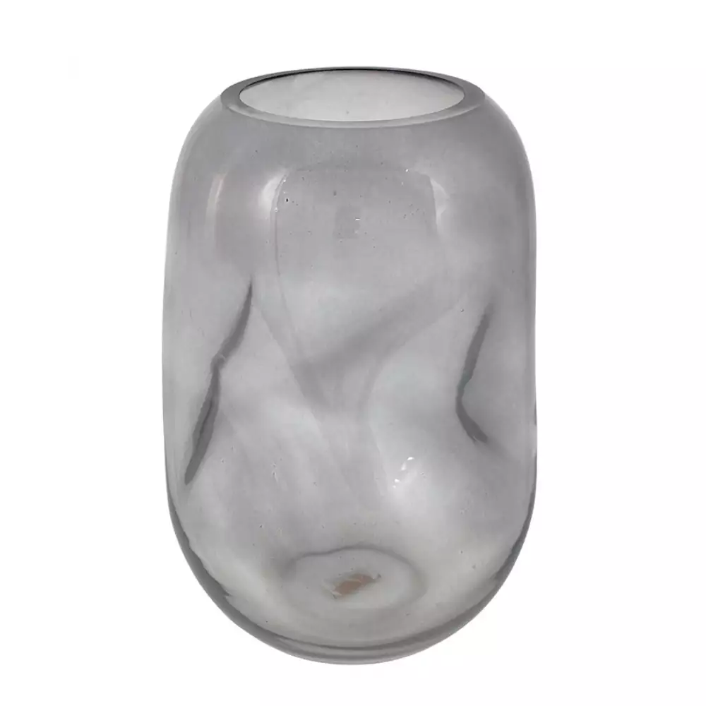 Florero concepts Rose Blush marmol 17x28x17cm gris dolomita 445-63