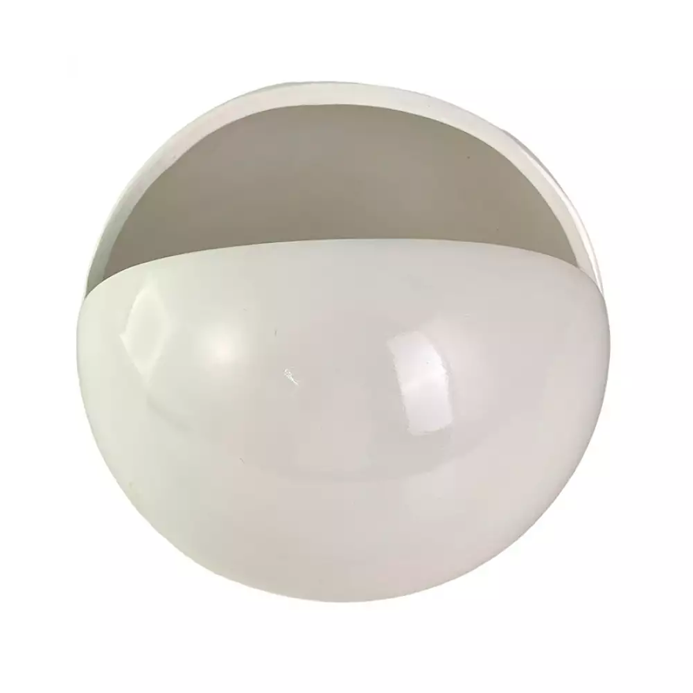 Florero Esfera Concepts Sweet Mocca 19X14X19Cm Blanco Ceramica
