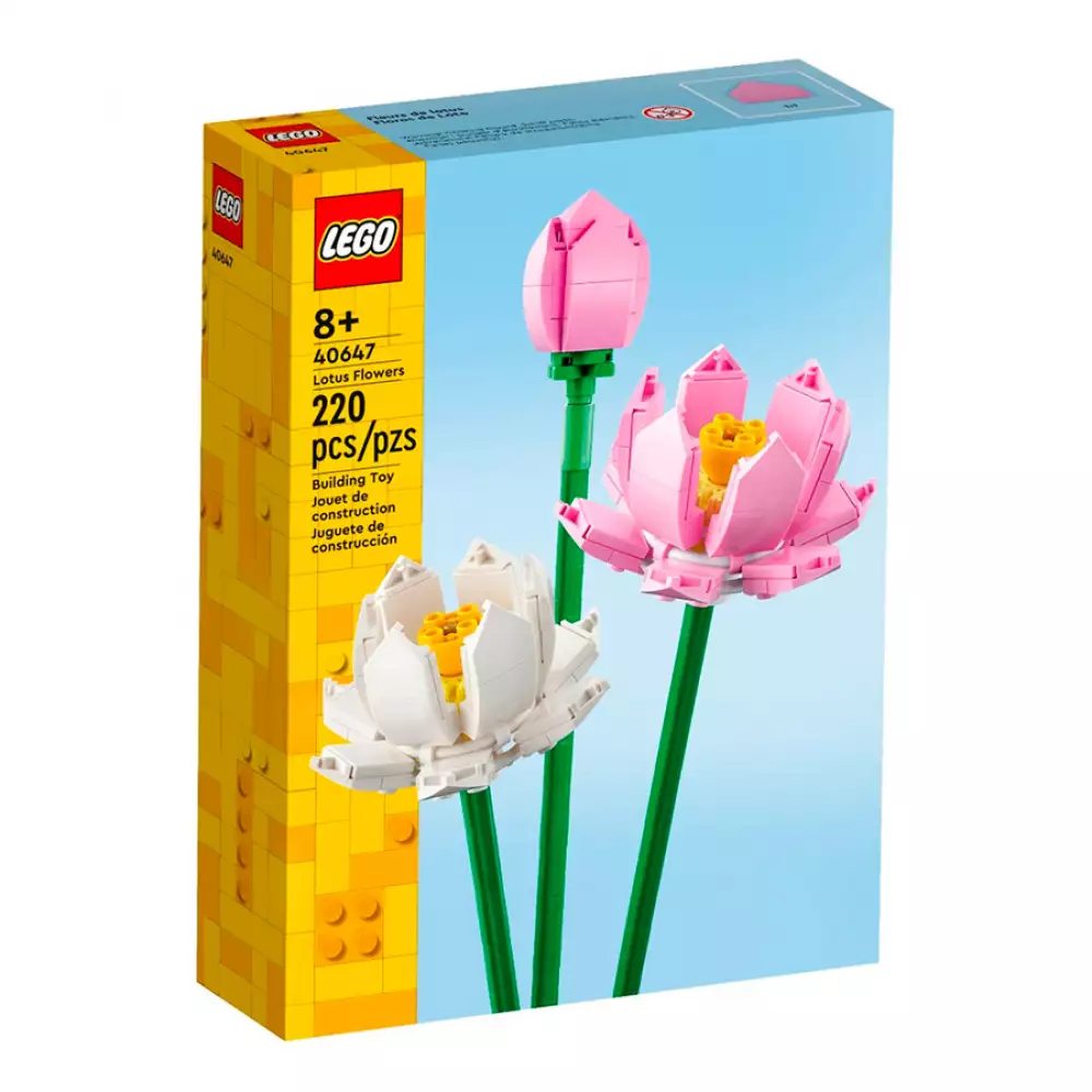 Flores De Loto Lego Extended Line 40647