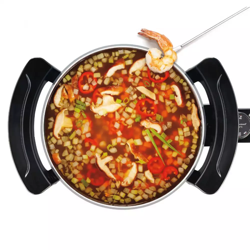 Fondue Hamilton Beach Gris 3 Lt 400 W Acero Inoxidable 86202