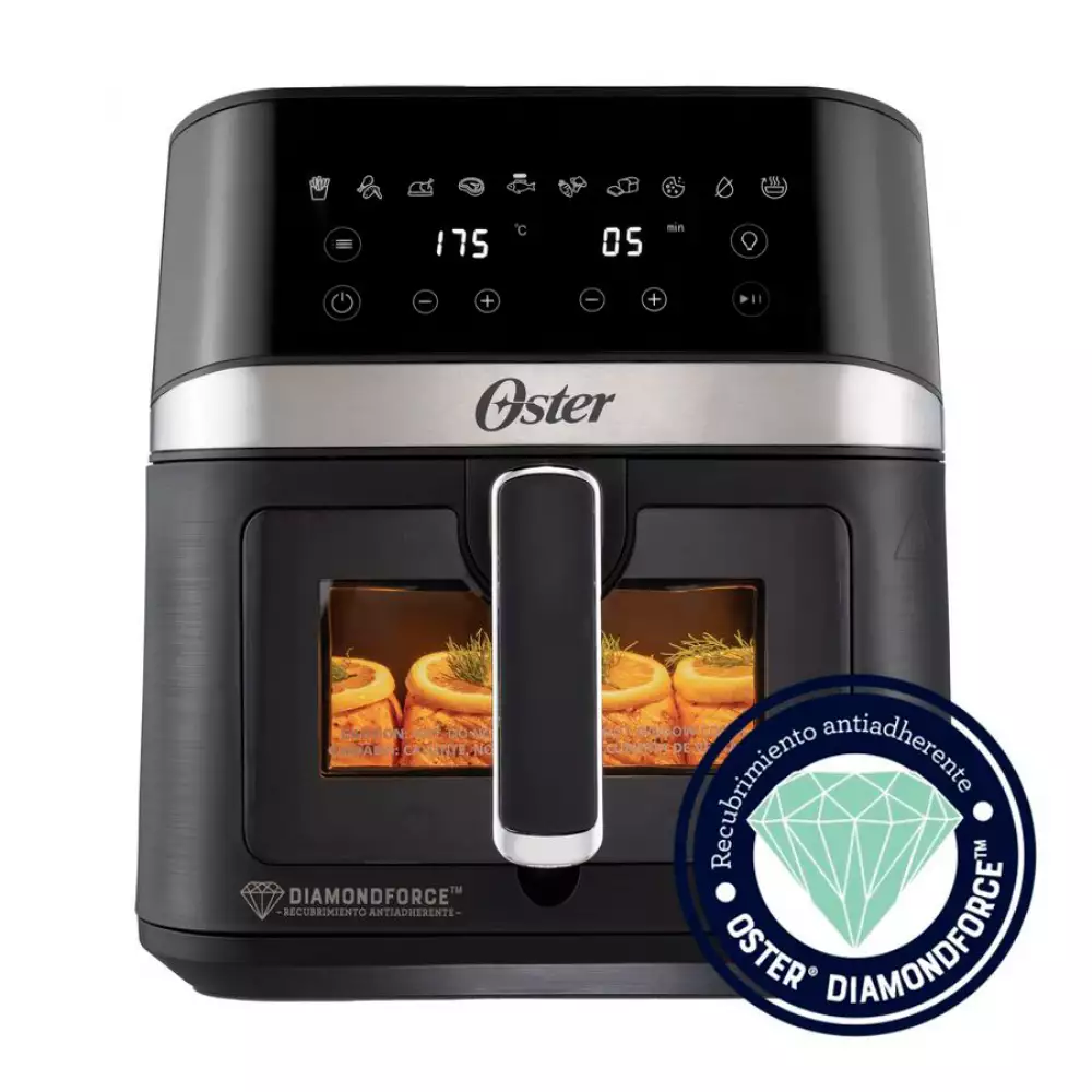 Freidora Digital Oster Negro 6 Lt 1700 W 2204924