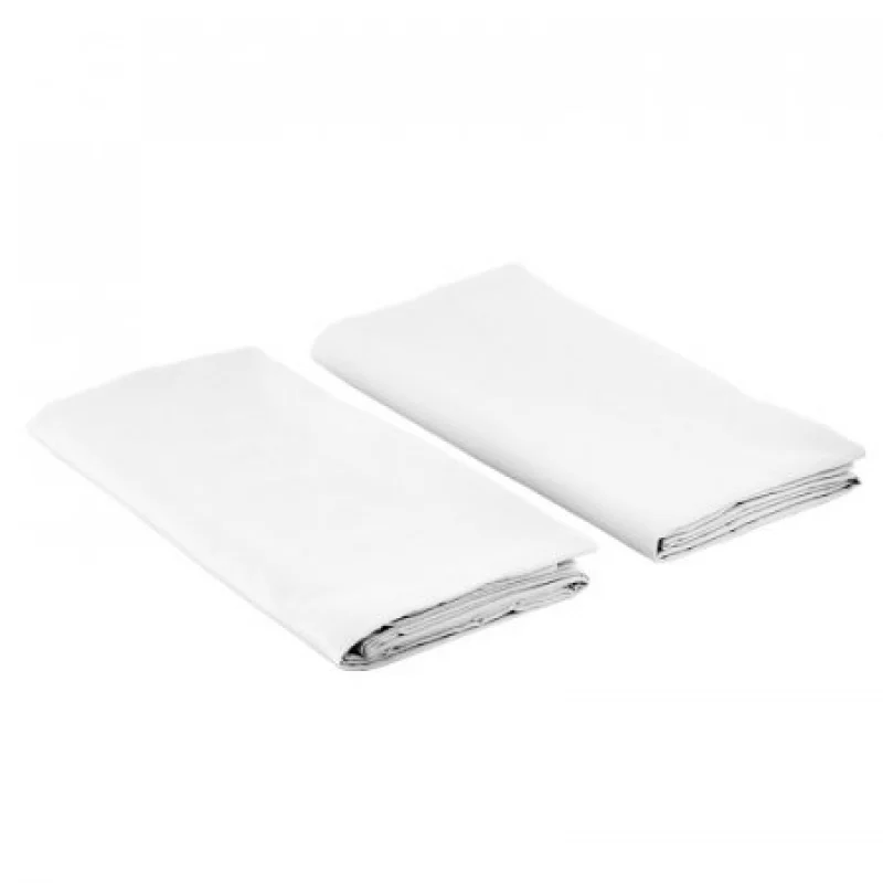 Fundas Expressions Mfbw902P Setx2 50X75Cm Microfibra Blanco Essent