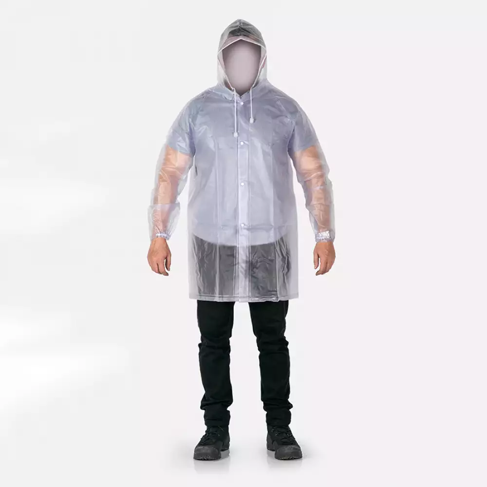 Gabardina Siliconado Impermeable L Pvc Gaban Tl