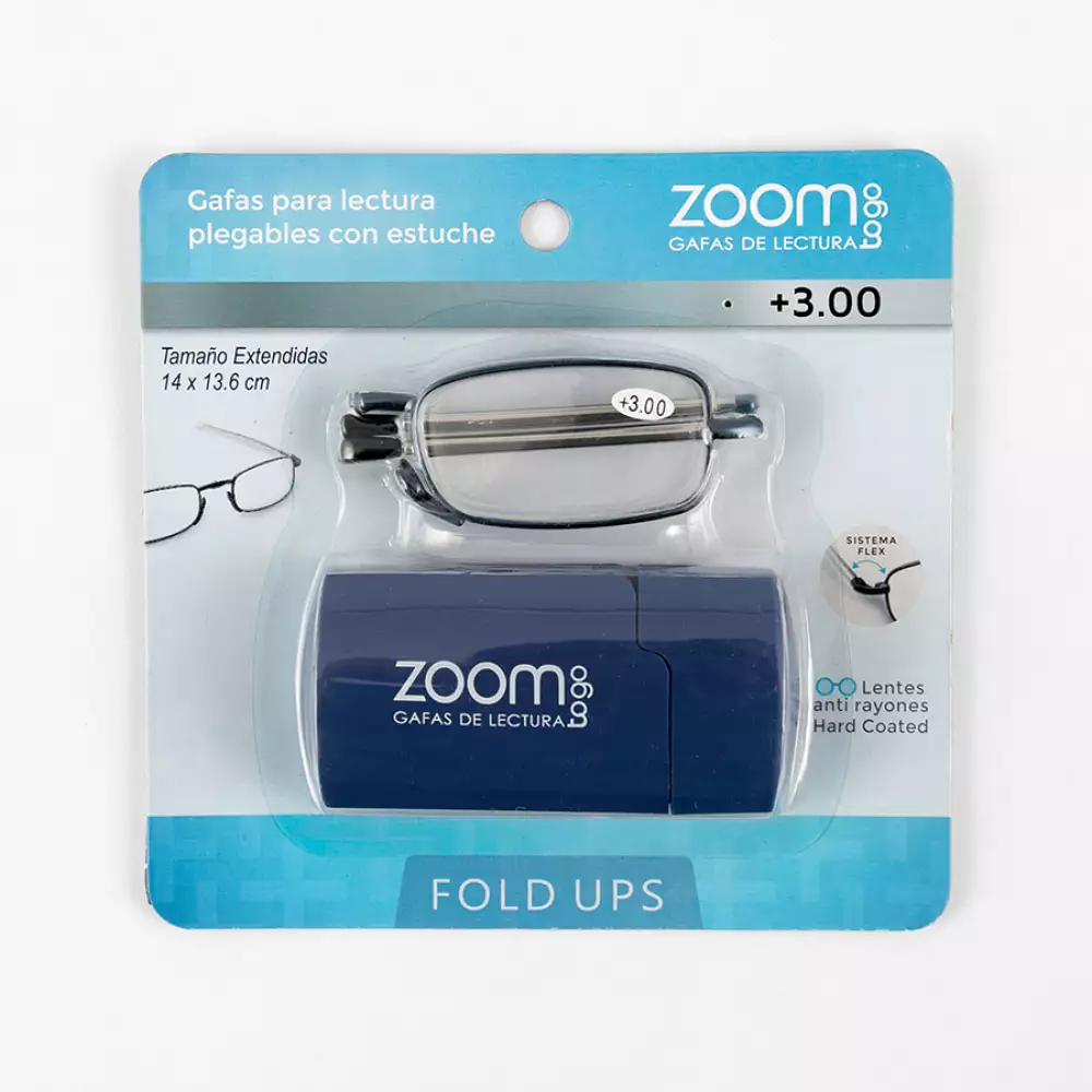 Gafas Zoom Plegable 3 00 Policarbonato 8705