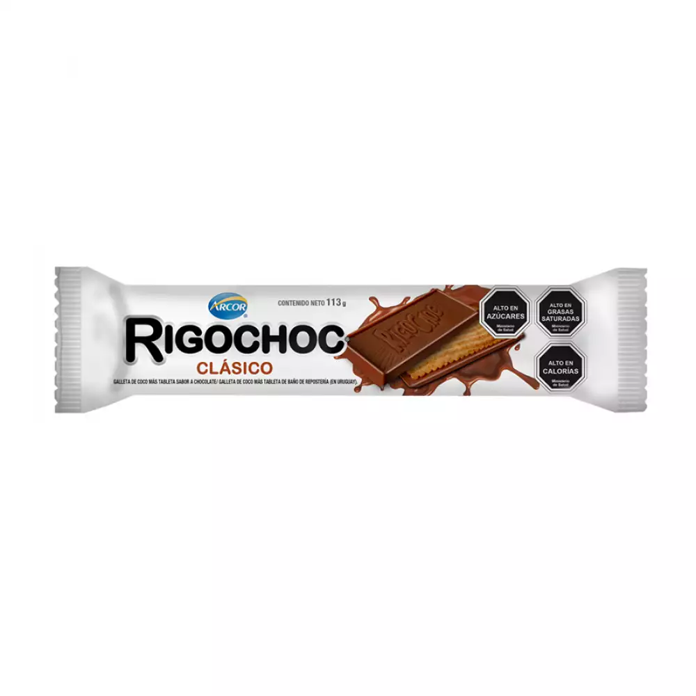 Galleta Arcor Rigochoc 113 Gr Chocolate 90107964081