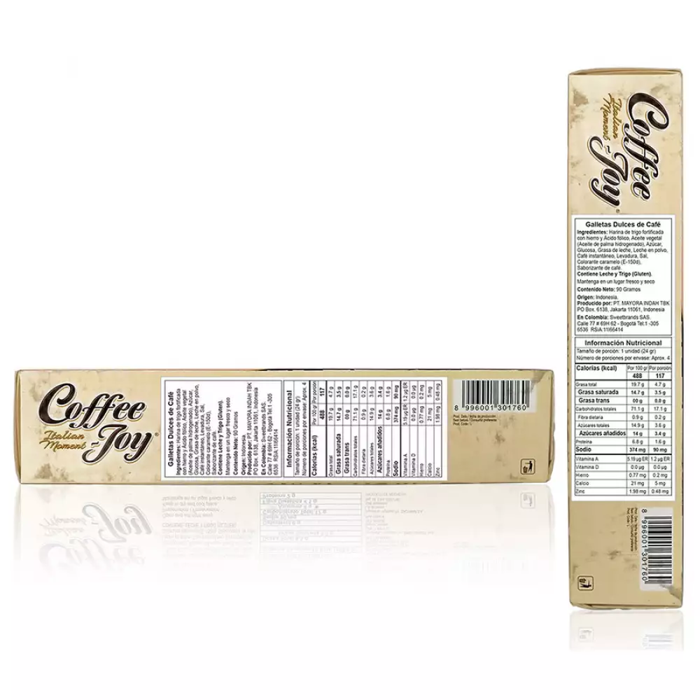 Galleta Coffee Joy 20141201 X90Gr Dulce