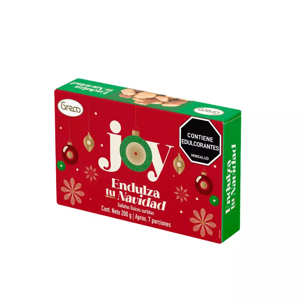 Galleta Greco Endulza Tu Navidad 200 Gr Surtido 200603