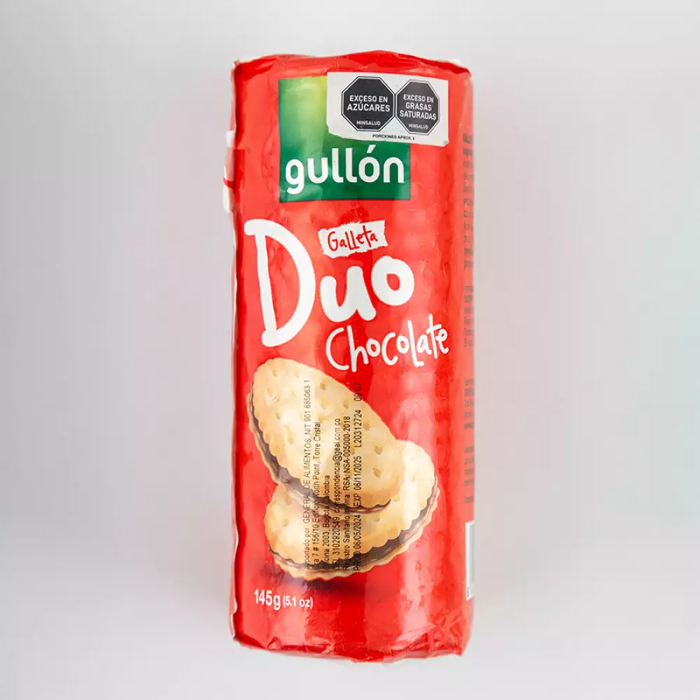 Galleta Gullon 145 Gr Chocolate
