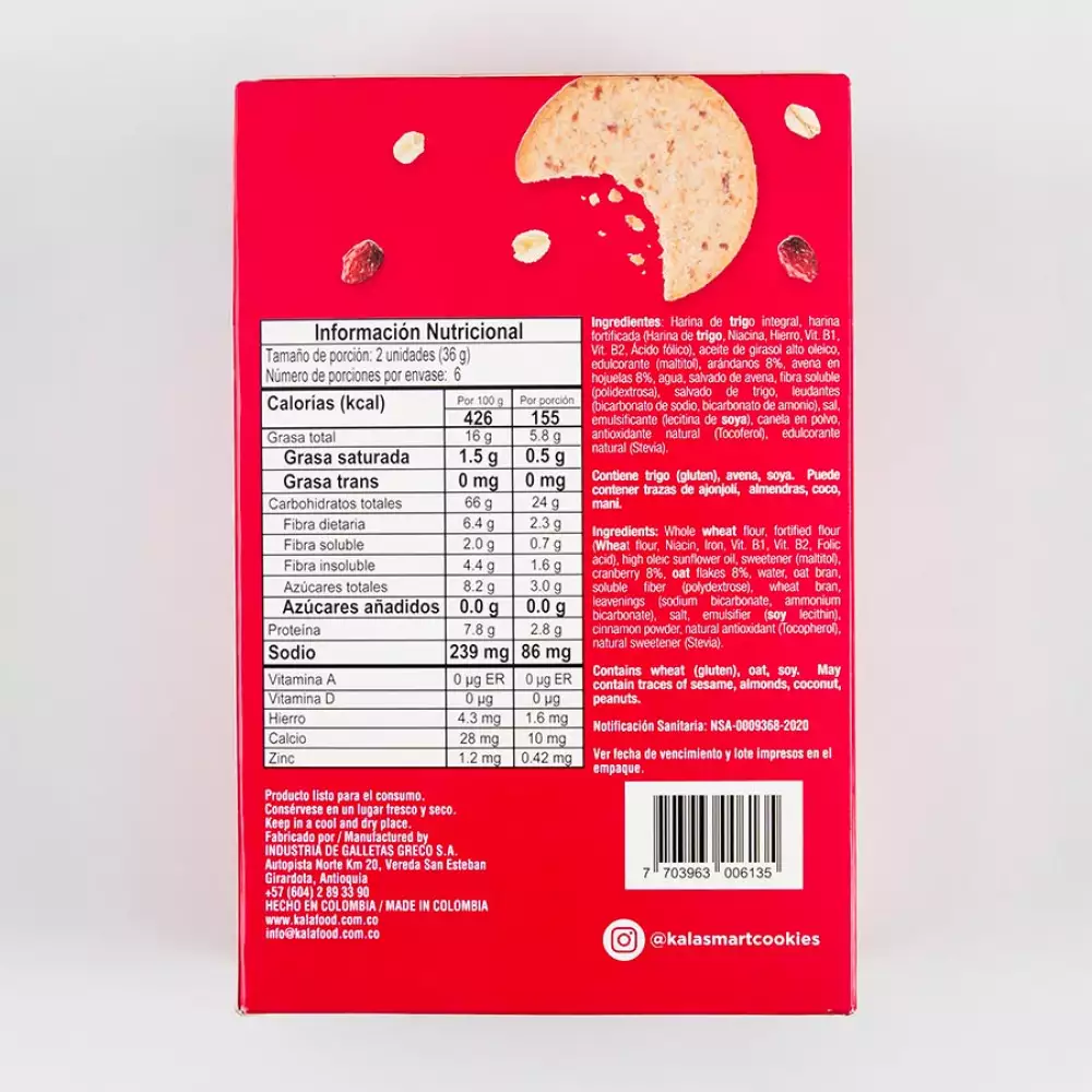 Galleta Kala 2Do 30 Dcto 216 Gr 4