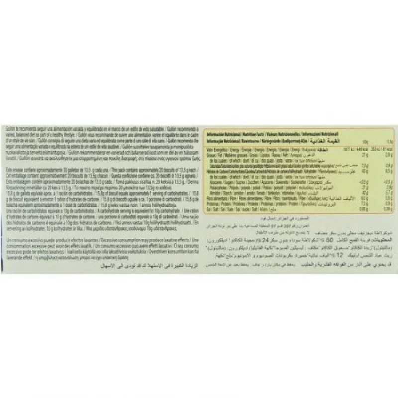 Galletas Gullon Chocodigestive 270 Gr Natural 111