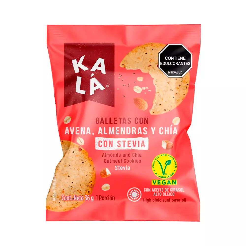 Galletas Kala Almendra Y Chia 36 Gr 200651