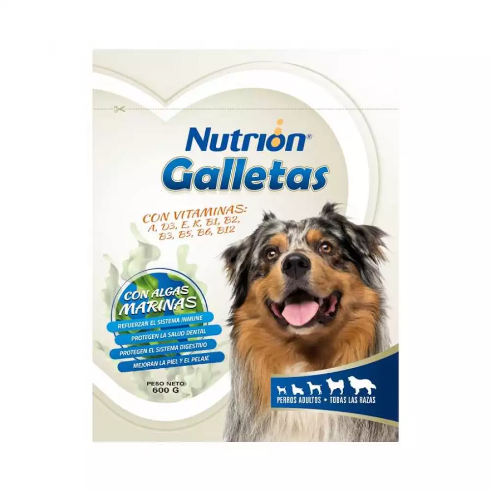 Galletas Perro Algas Nutrion 600 Gr 50224