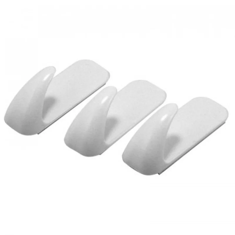 Gancho Best Value Plastico Ovalado 3 U F01462