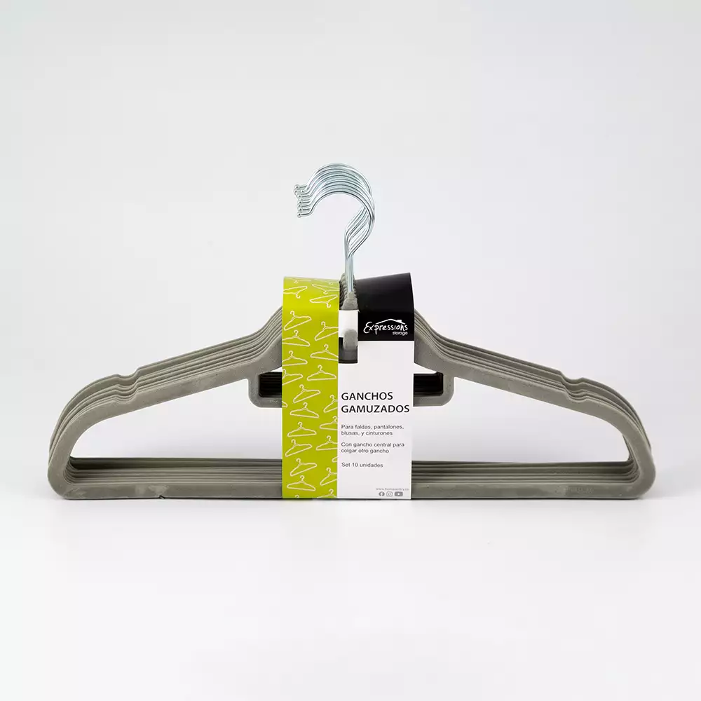 Gancho Expressions Gamuza 23X32Cm Verde 10 Ud 16005-R10Gn