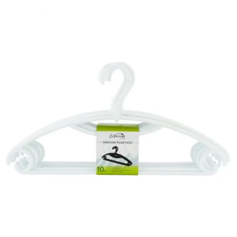 Ganchos de Plástico Expressions Set 10 Surtidos