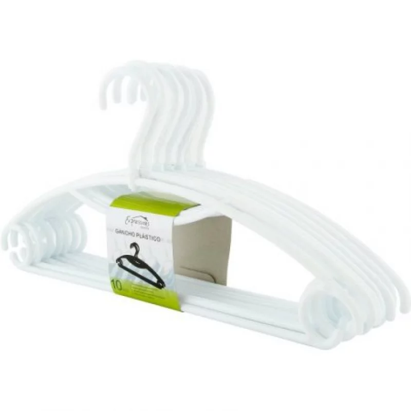 Ganchos de Plástico Expressions Set 10 Surtidos