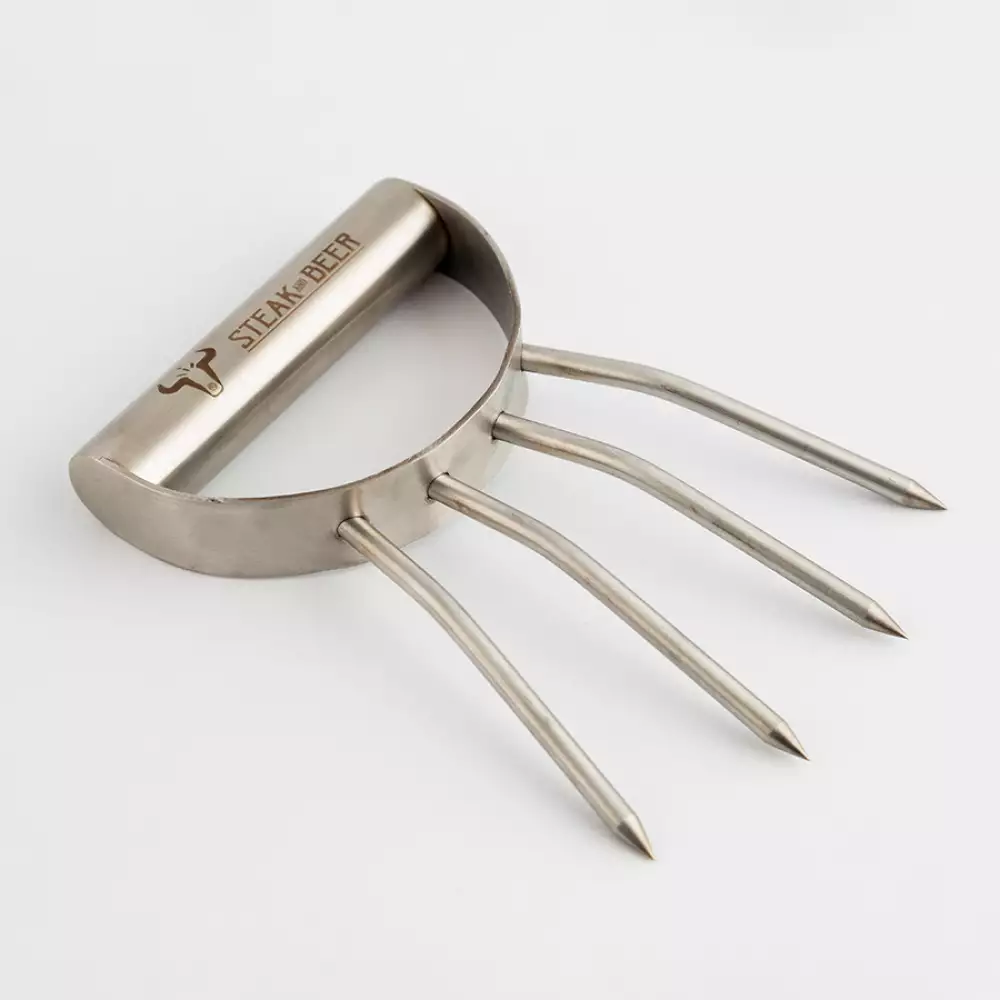 Garra Steak And Beer Asados 100% Acero Inoxidable Ac-001