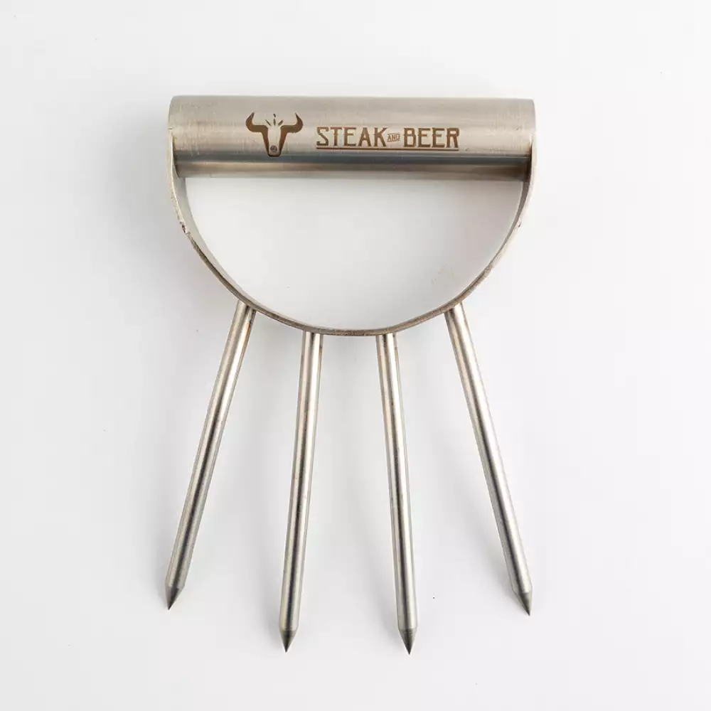 Garra Steak And Beer Asados 100% Acero Inoxidable Ac-001