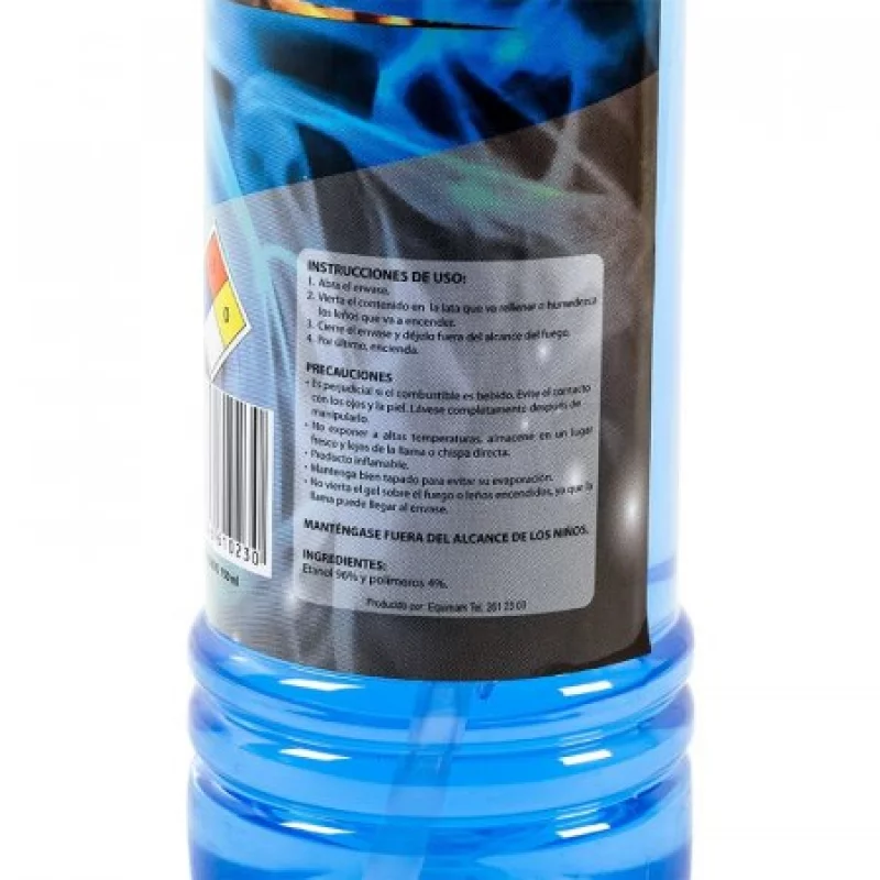 Gel Alcohol Pgi750 Iluminor 750Ml-Azul