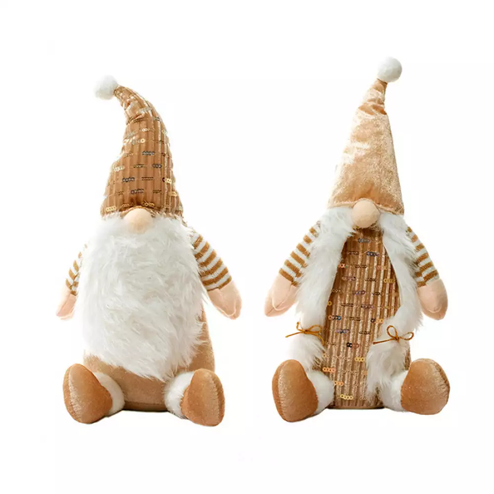 Gnomo Sentado Nav Surtido 36Cm Dorado Miro 831-Xmtx532-138H-Gn