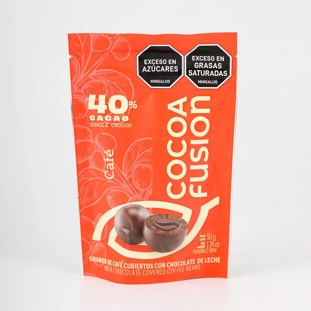 Gragea Cocoa Fusion 40 Cacao 50 Gr Cafe Gragea0284