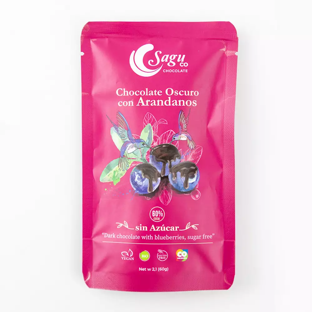 Gragea Sagu Con Arandanos  60 Gr