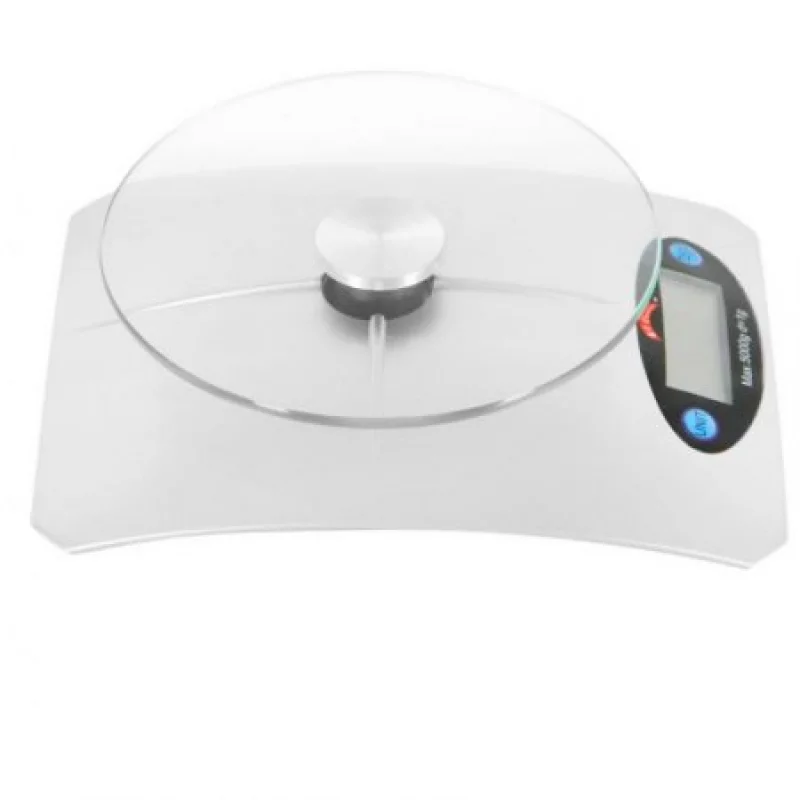Gramera Digital Bene Casa Plateado 5 Kg Plastico Bc-98520