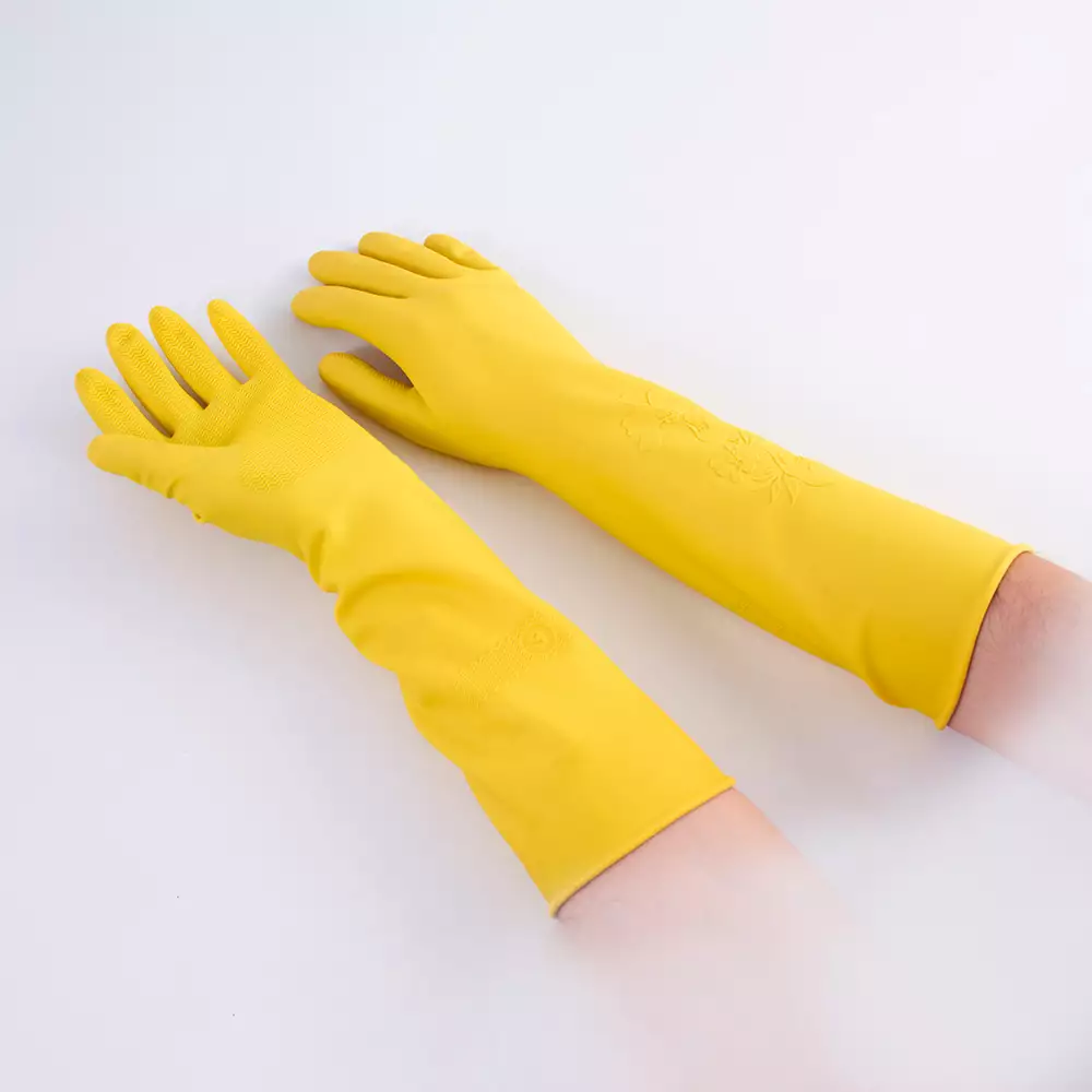 Guantes Visionario Extra Largo S Amarillo Latex Gdexfa0S