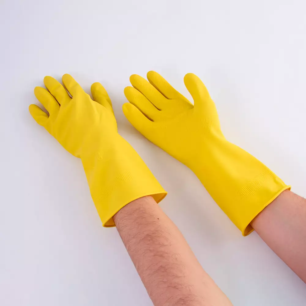 Guantes Visionario Soft Glove M Amarillo Latex Gdsg1880