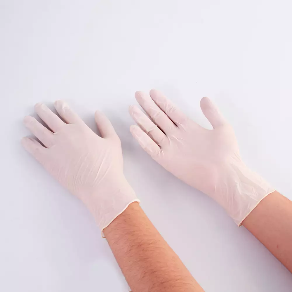 Guantes Visionario Soft Touch 10U Unica Blanco Latex 00Exa195