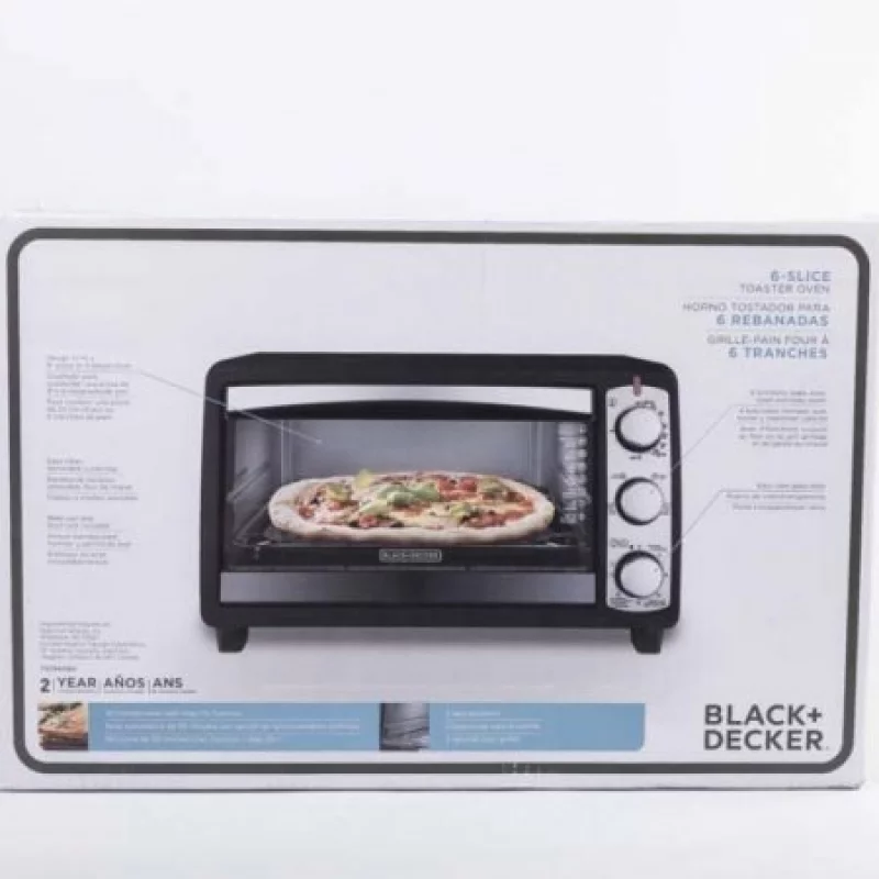 Horno Eléctrico Black+Decker, Negro To1940Bd