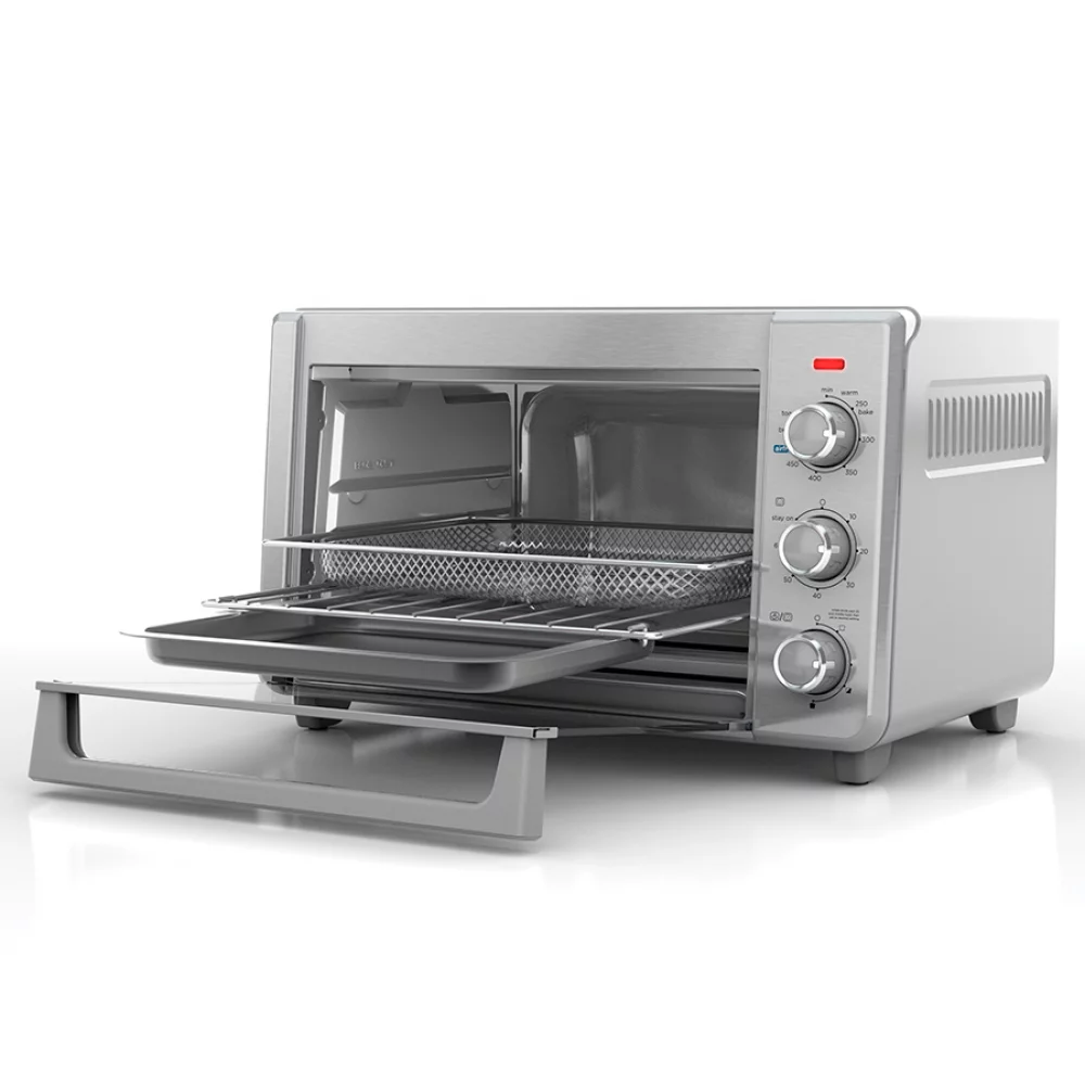 Horno Freidor de Aire Black+Decker 2 en 1 Hornea y Fríe