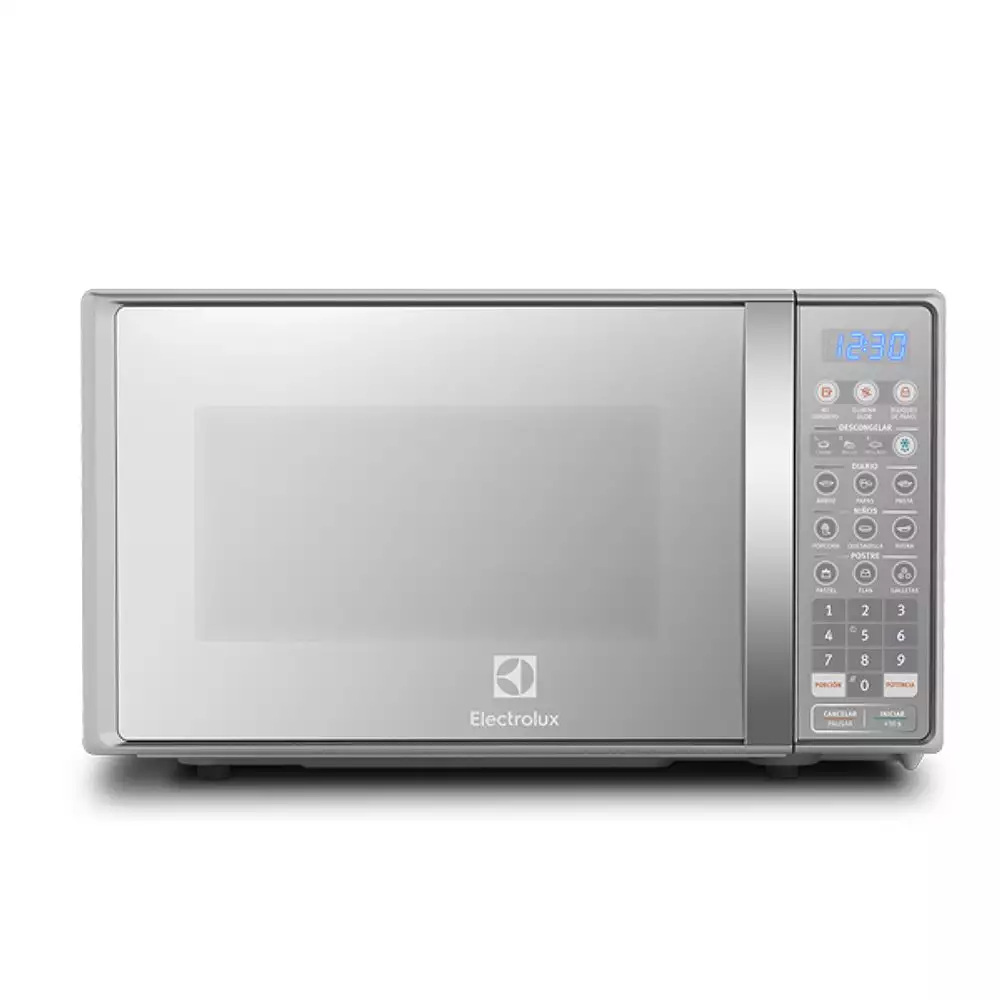 Horno Microondas Electrolux 45X26X34Cm Gris Plata 7 Pc 700 W