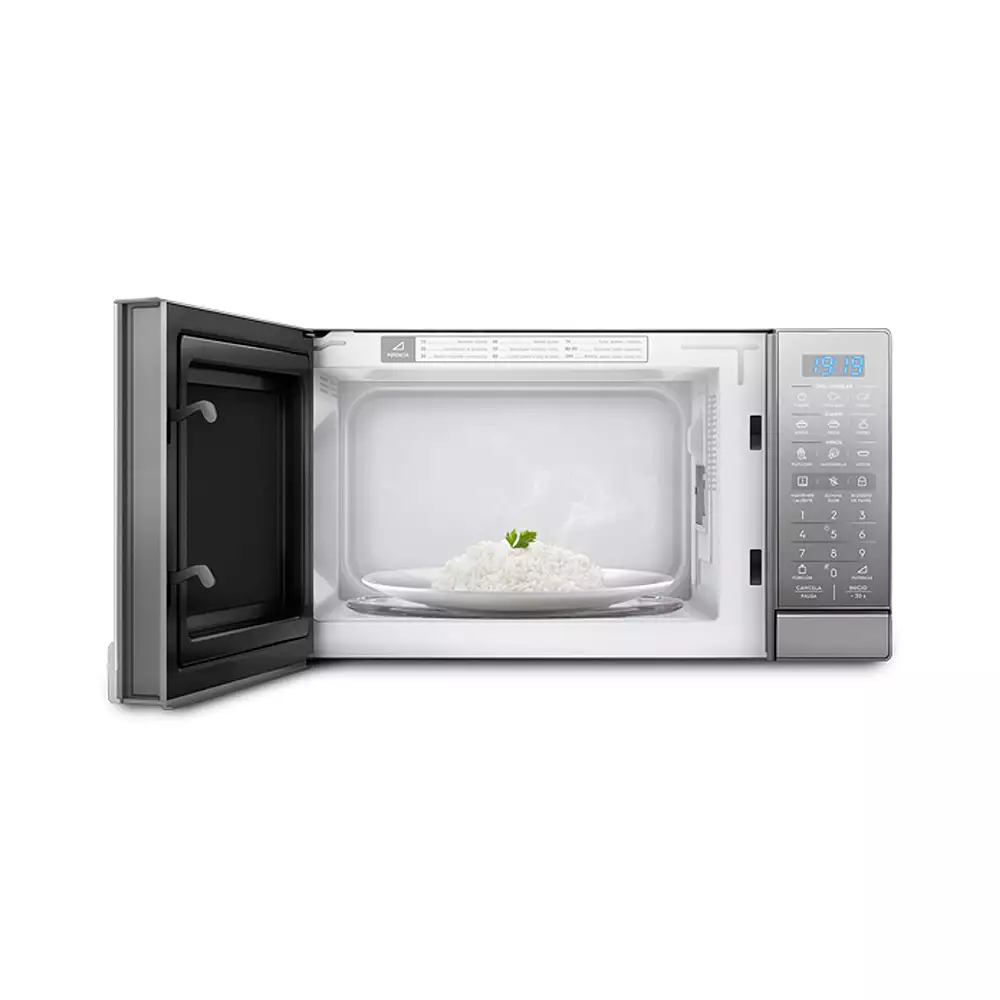Horno Microondas Electrolux Gris Plata 0.9 Pc 900 W