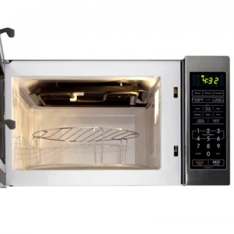 Horno Microondas Haceb As Hm-1.1 Me 1.1 Pc Acero Inoxidable Grill