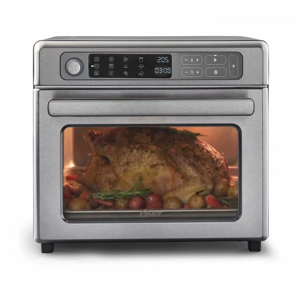 Horno Tostador-Freidora Oster 22 Lt Cromado Digital 2121405
