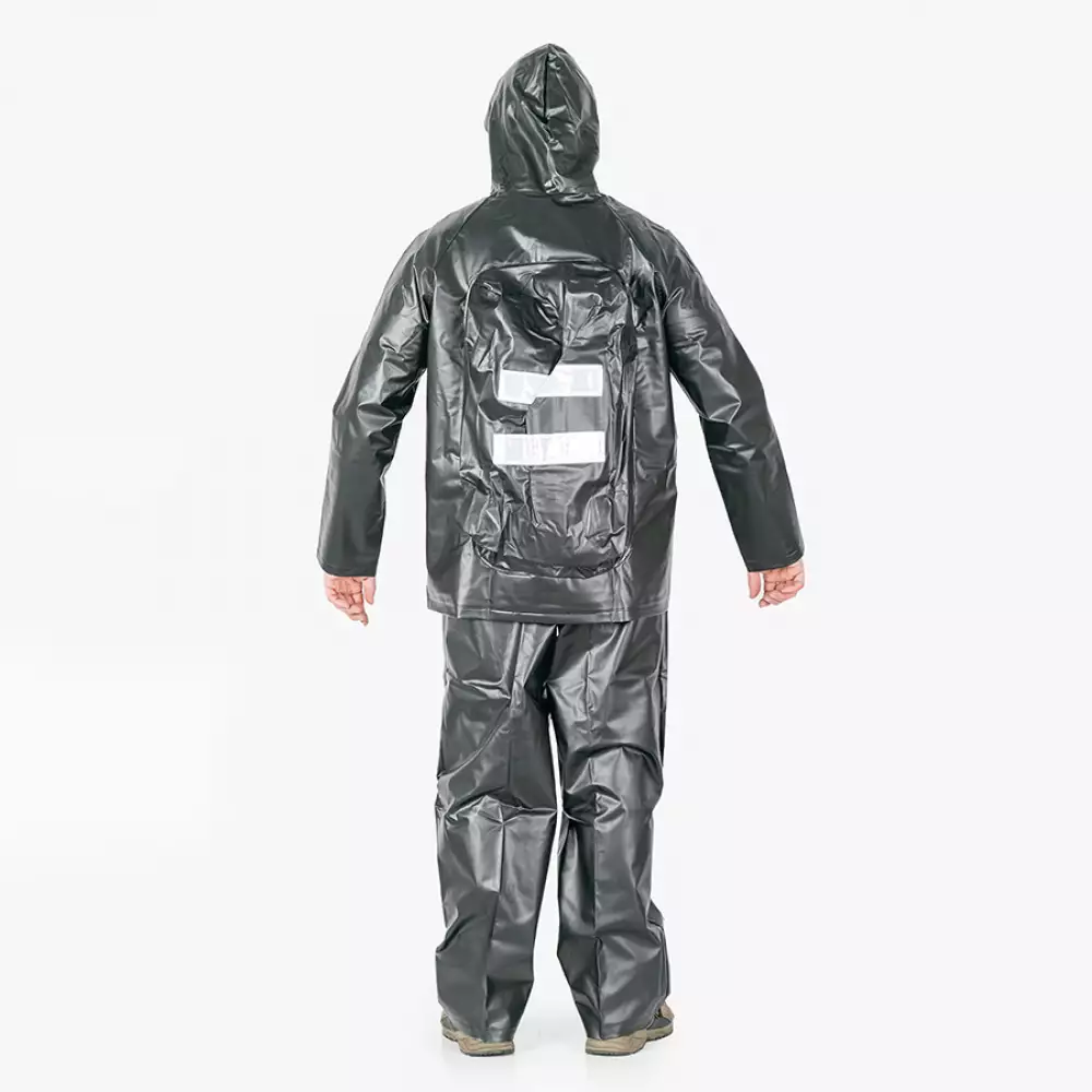 Impermeable Moto Morral 2Pz Xl Pvc Morrl Txl