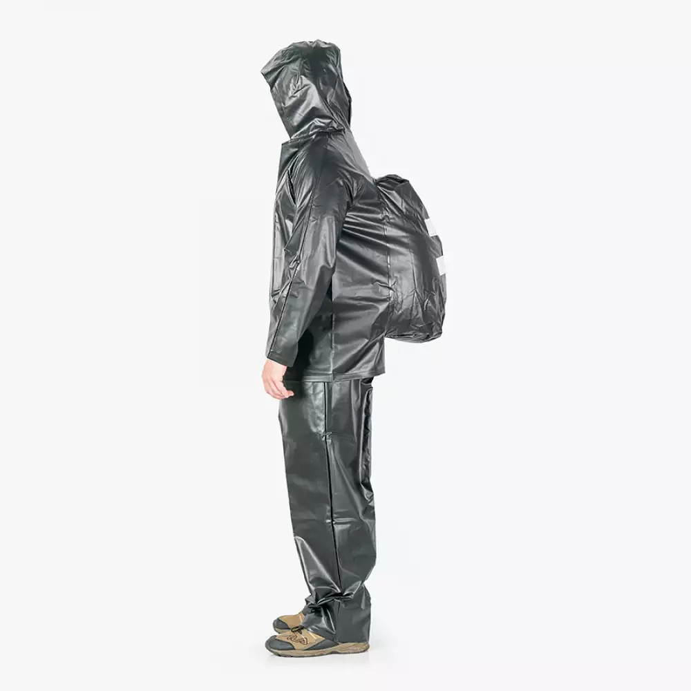 Impermeable Moto Morral 2Pz Xl Pvc Morrl Txl