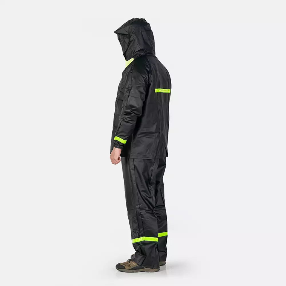 Impermeable Moto Siliconado 2Pz L Pvc Silicdepor Tl