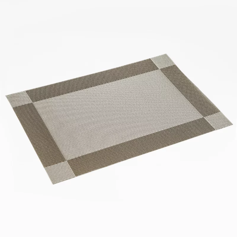 Individual Expressions  Pvc Rectangular 45X30Cm Metals Plomo