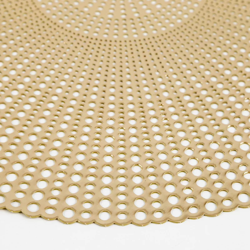Individual Expressions Pvc Redondo 38 Cm Pressed Gold