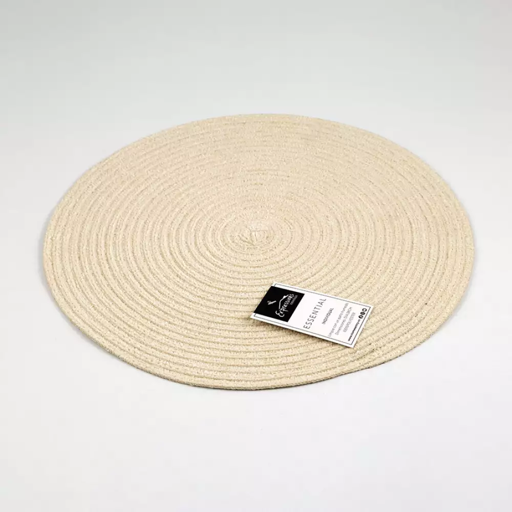 Individual Expressions Redondo  40X35Cm Beige  Pvc