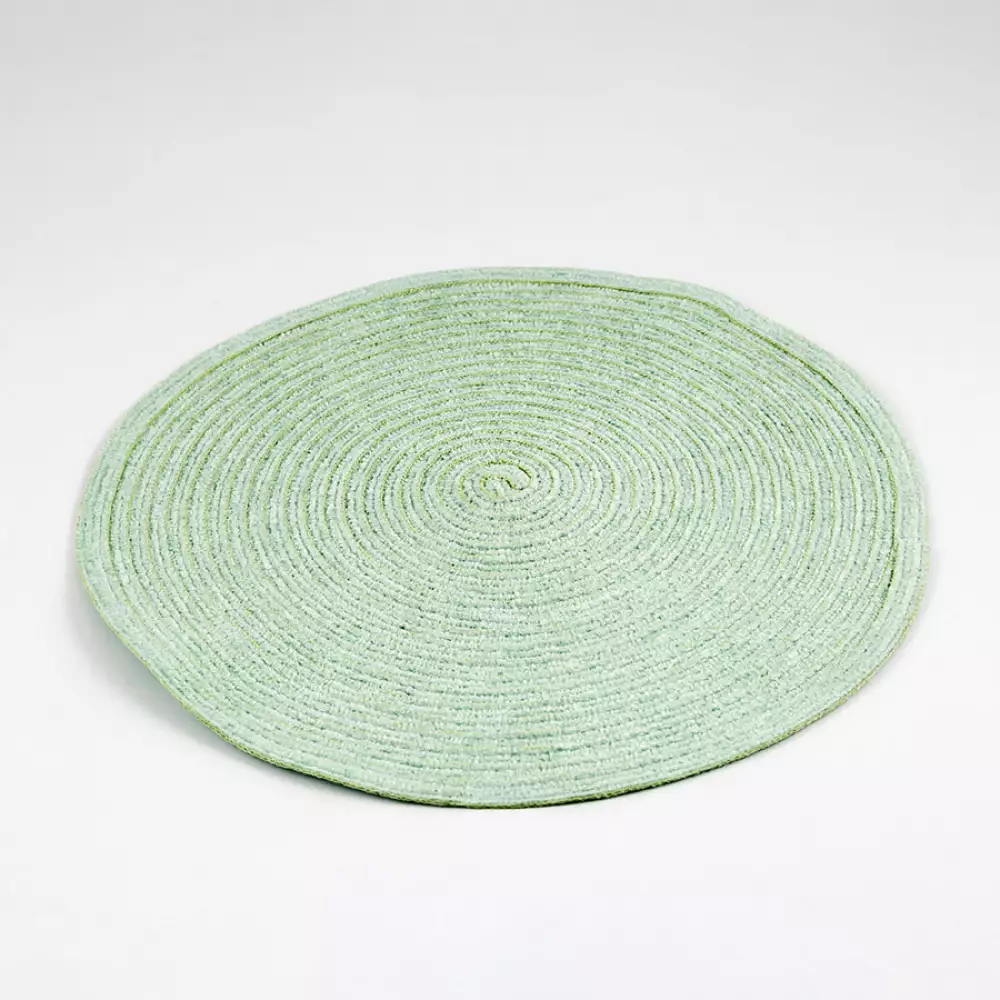 Individual Expressions Redondo 40X35Cm Verde Pvc