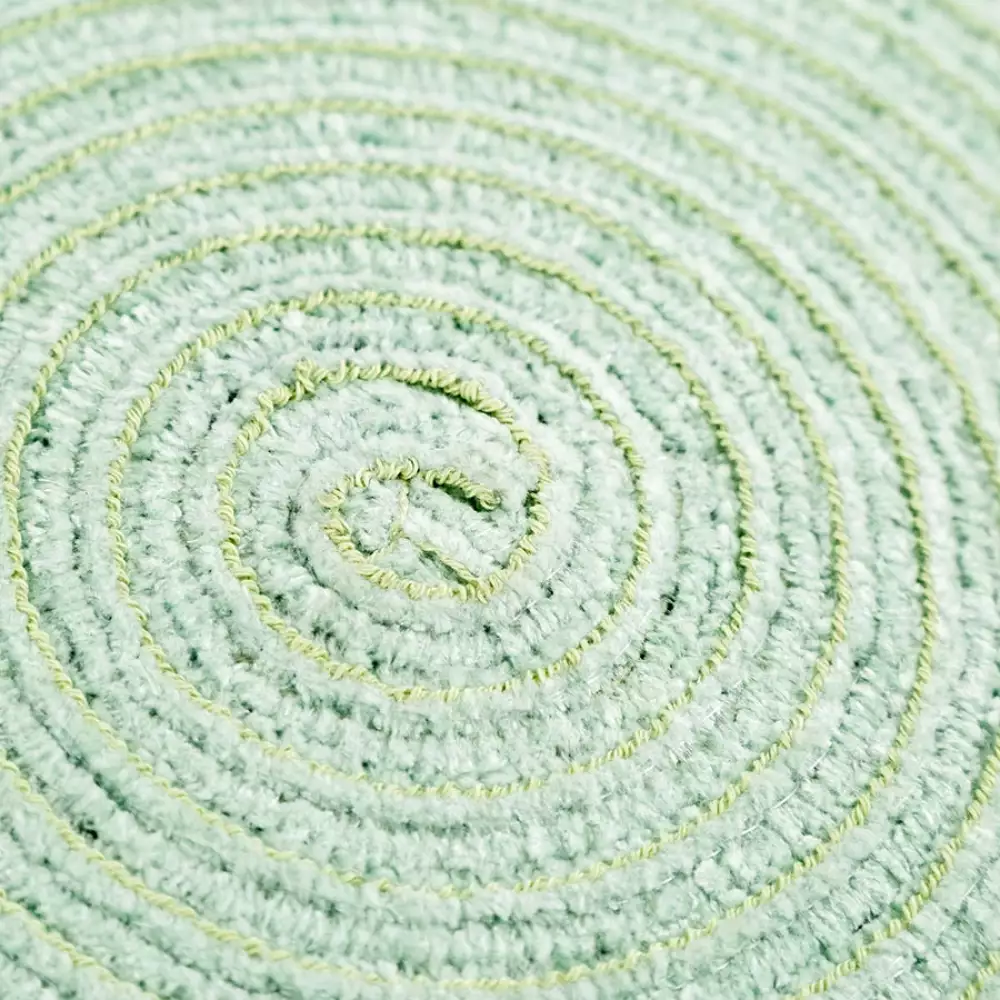 Individual Expressions Redondo 40X35Cm Verde Pvc