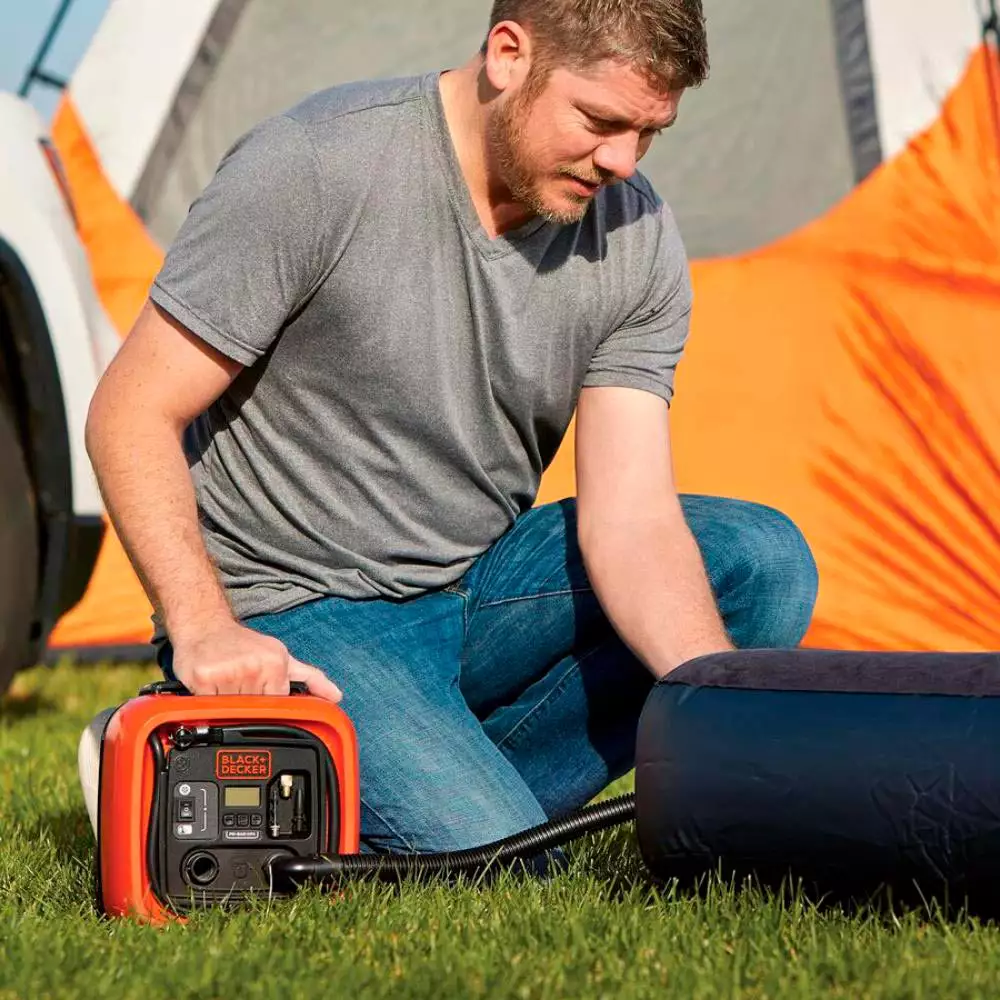 Inflador Black And Decker Multiproposito 12 V Bdinf12-La